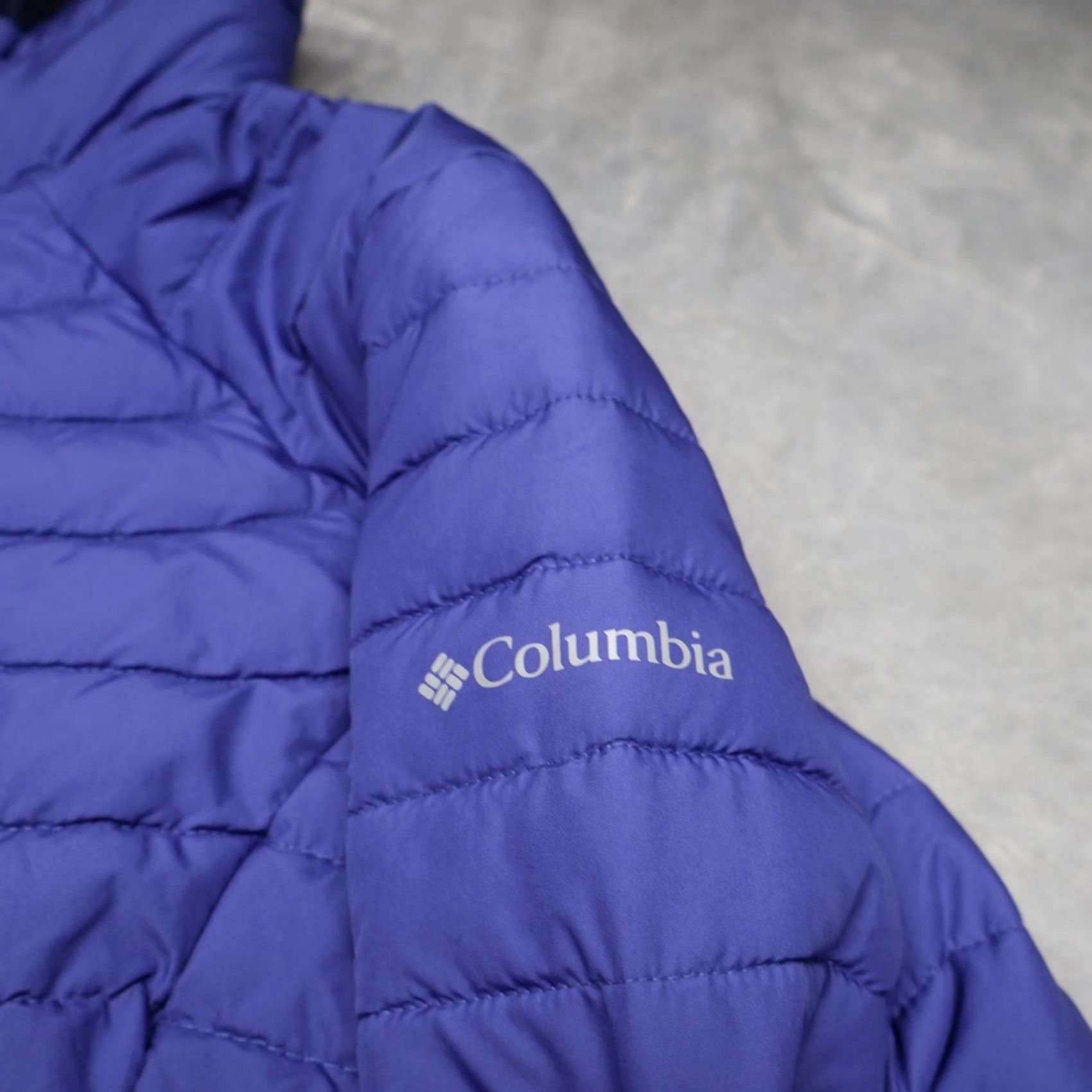 Vintage Columbia Jacket Women Large Blue White Out II Omni-Heat Insulated Quilted Puffer Jacket Size L / US 10 / IT 46 - 4 Thumbnail
