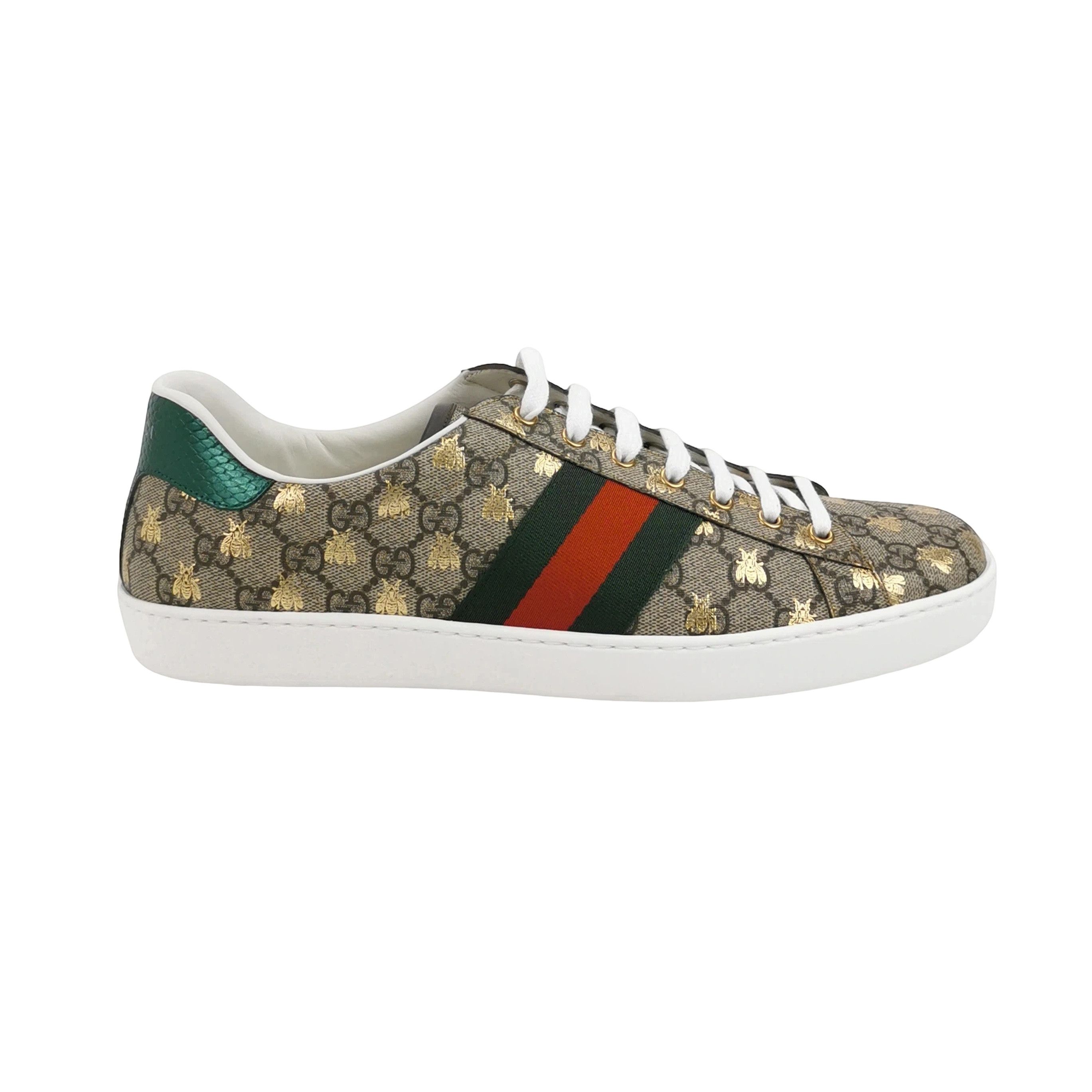 Gucci Gucci Ace Bee GG Supreme Sneakers 46 Size US 13 / EU 46 - 1 Thumbnail