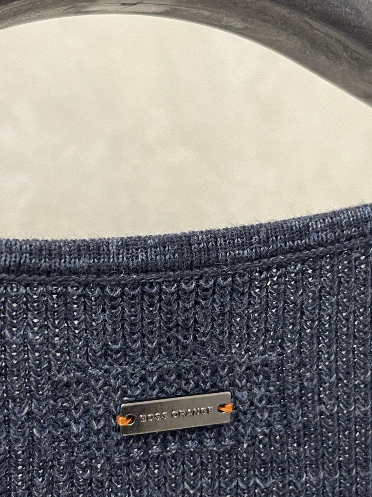 Hugo Boss Thin longsleeve sweater hugo boss blue jumper Size US XXL / EU 58 / 5 - 4 Thumbnail
