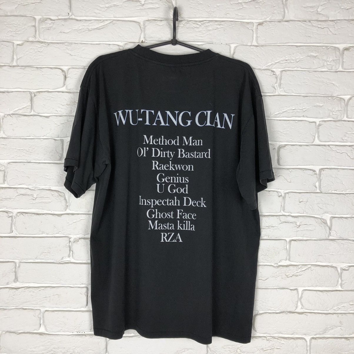 Wu-Tang Clan Wu Tang Clan 90’s Reprint not vintage tee t shirt Size US XL / EU 56 / 4 - 6 Thumbnail