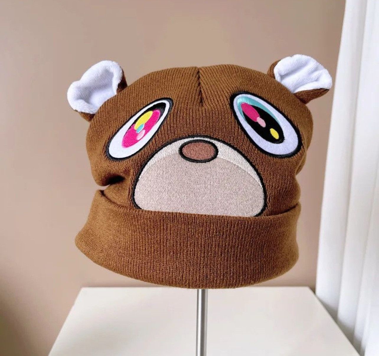 Japanese Brand × Other Cute Bear Beanie Hat Size ONE SIZE - 7 Thumbnail