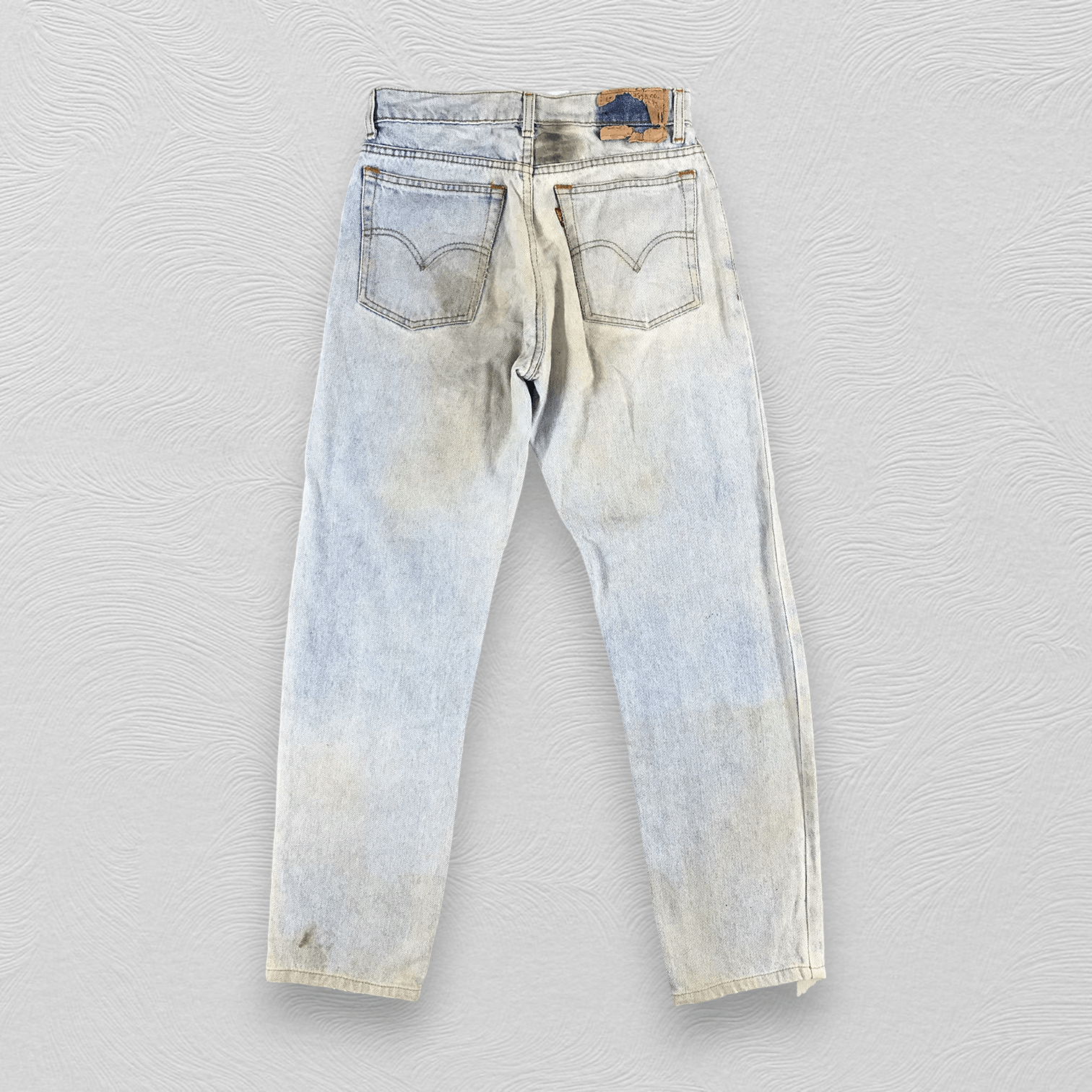 Levi's Vintage Levi's 502 Jeans Dirty Medium Wash Denim KJ896 Size US 29 - 2 Thumbnail