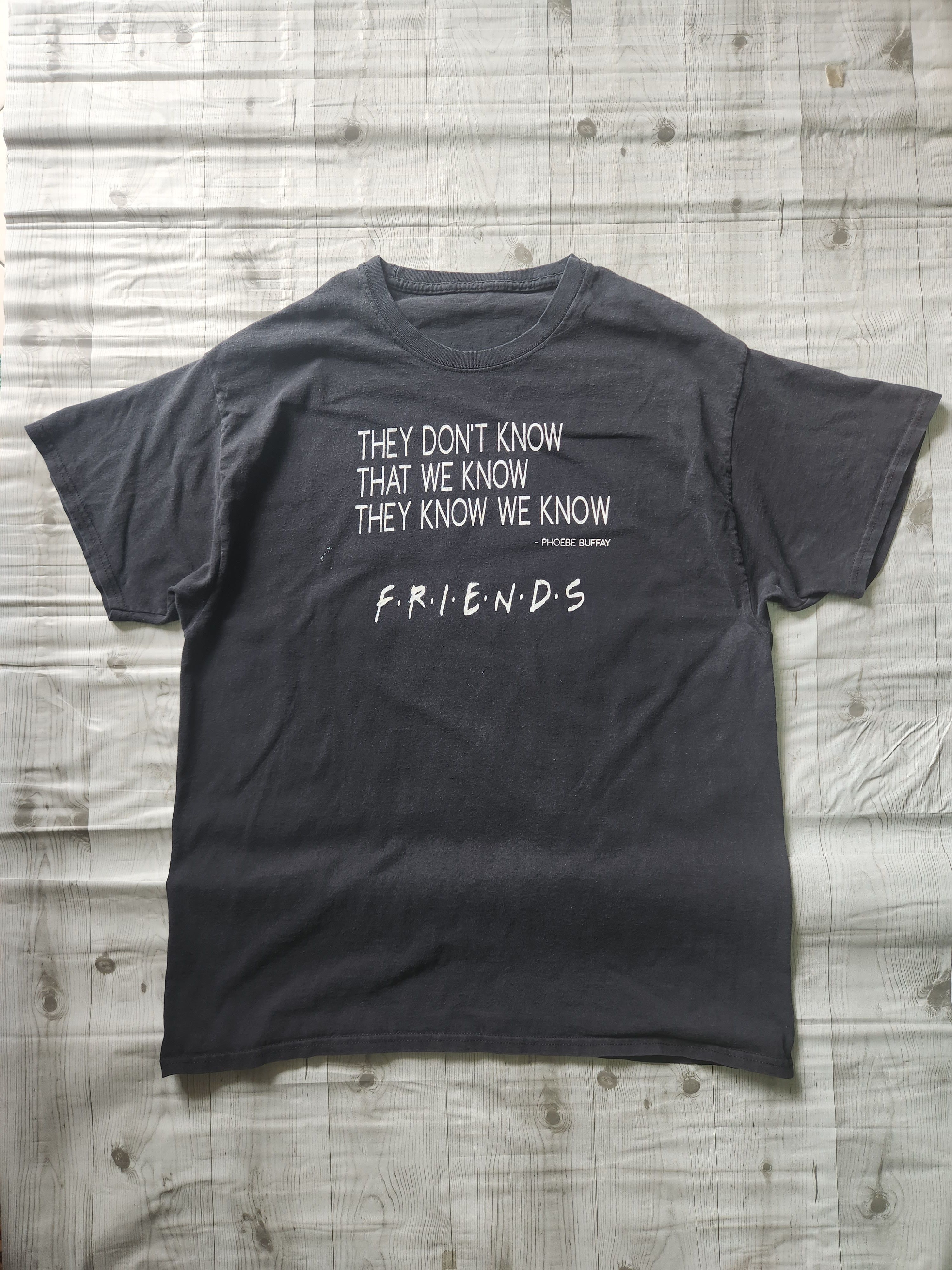 Vintage Grails F.R.I.E.N.D.S. Promo TShirt Pheobe Buffay Size US L / EU 52-54 / 3 - 2 Thumbnail