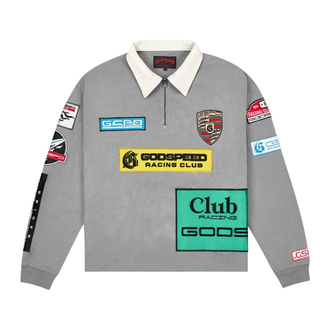 Godspeed GRC Quarter Zip Polo Grey Size US XS / EU 42 / 0 - 1 Thumbnail
