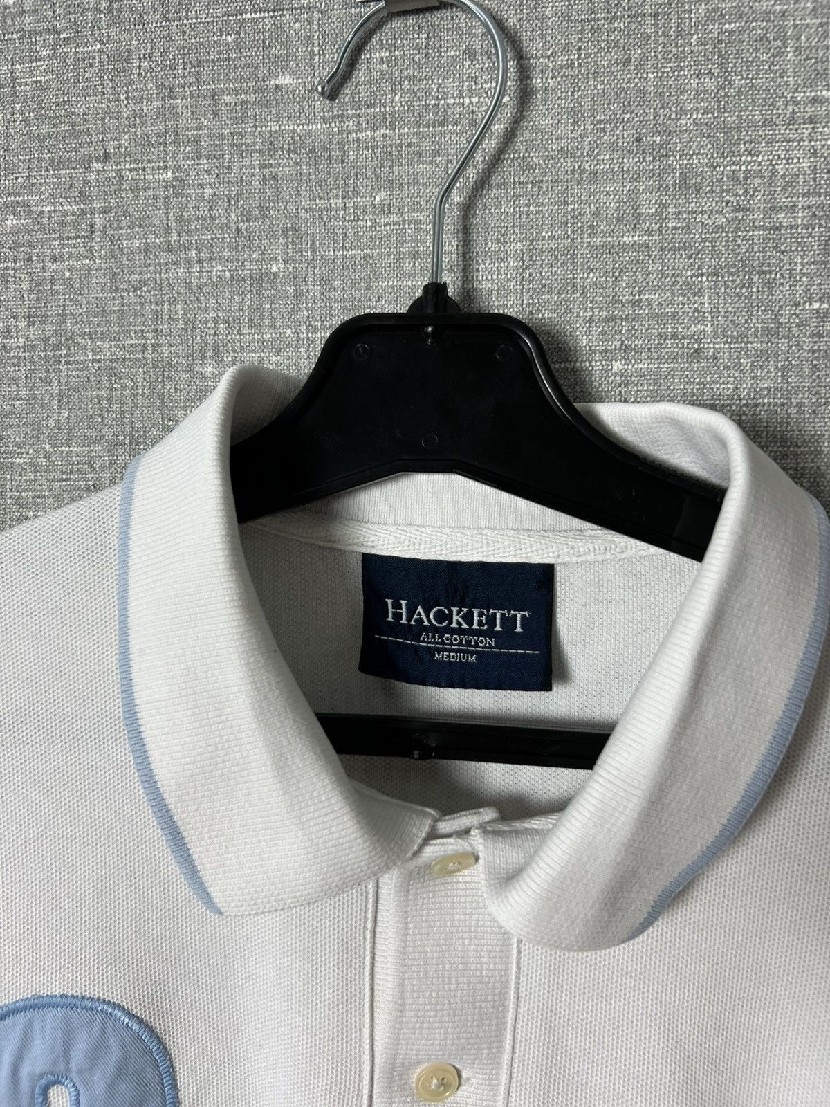 Hackett Rare Hackett Polo #2 Great Britain Flag Big Logo T-Shirt Size US M / EU 48-50 / 2 - 18 Thumbnail
