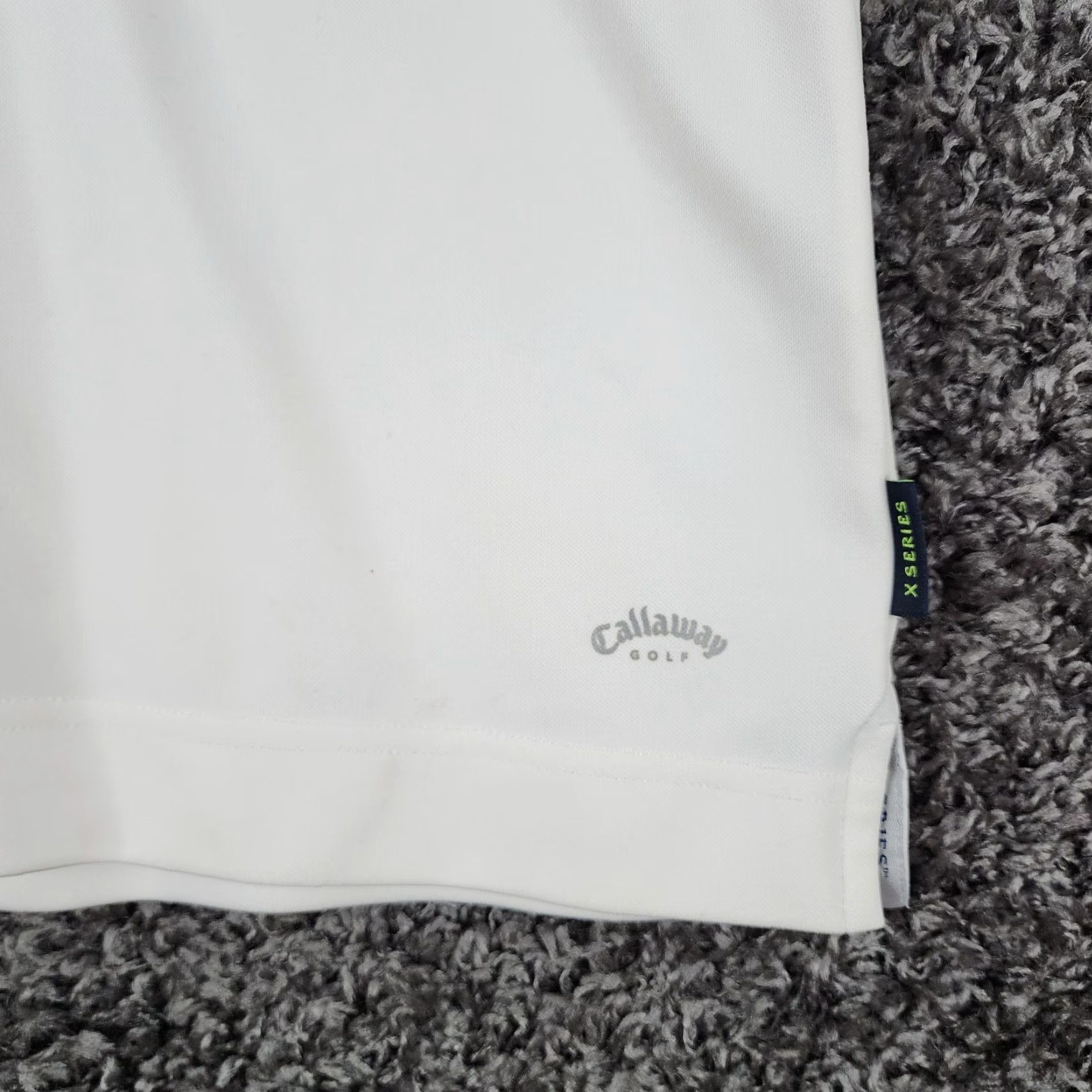 Callaway CALLAWAY GOLF X SERIES Polo Shirt Men Short Sleeve XL White Size US XL / EU 56 / 4 - 2 Thumbnail