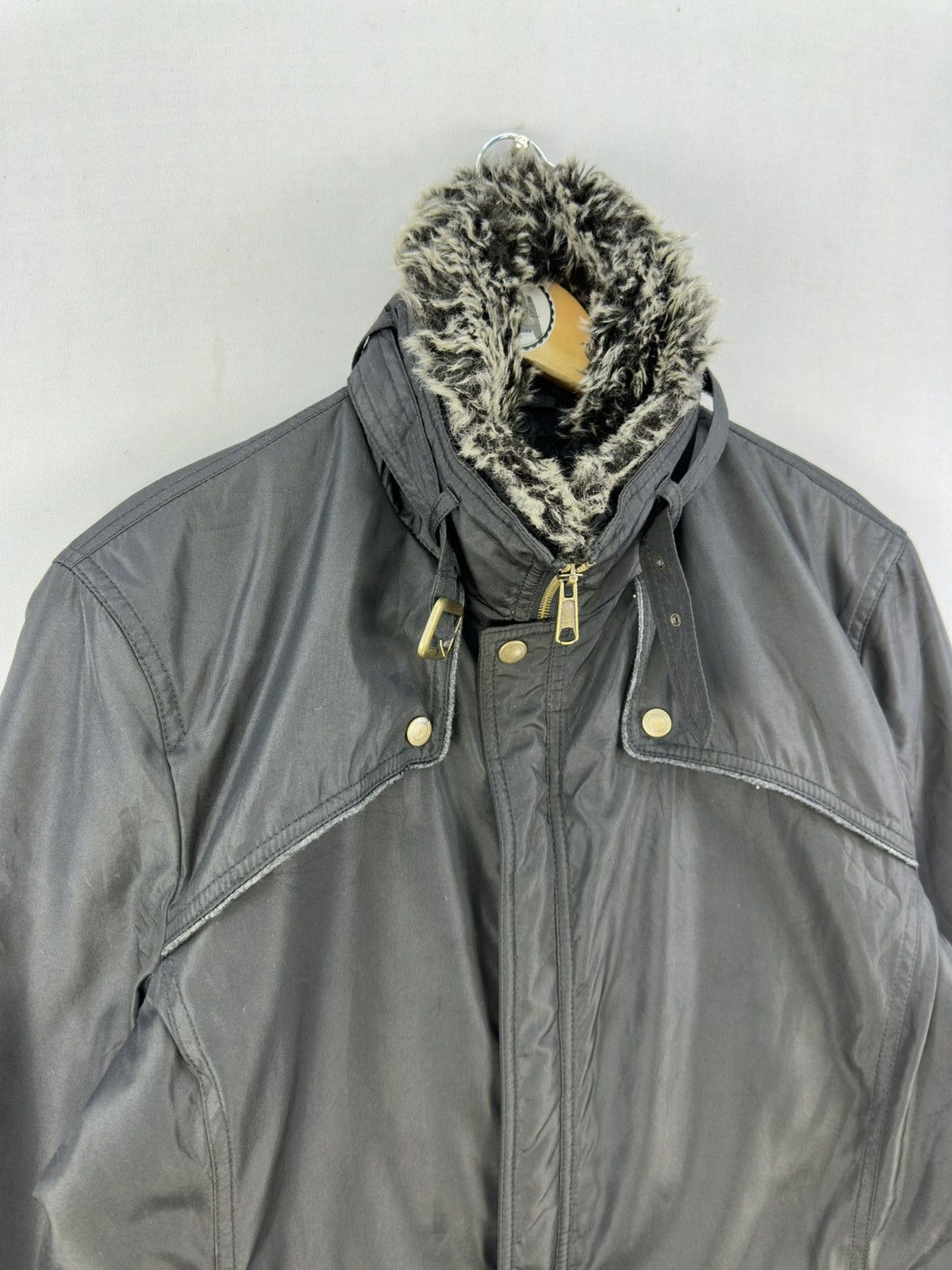 Japanese Brand Louis Chavlon Faux Fur Jacket Size US M / EU 48-50 / 2 - 2 Thumbnail