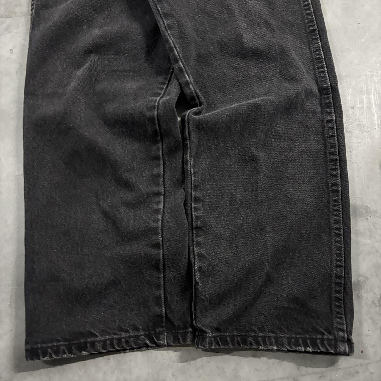 Vintage Crazy Vintage Y2K/2000s Grunge Black Essential Denim Jeans! 36x28 Size US 36 / EU 52 - 6 Thumbnail