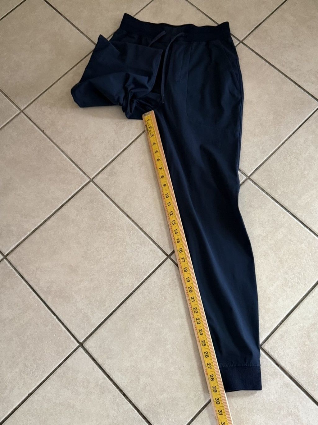 Lululemon LULULEMON ABC WARPSTREME JOGGER 29” NAVY BLUE SIZE X-SMALL Size US 26 / EU 42 - 5 Thumbnail