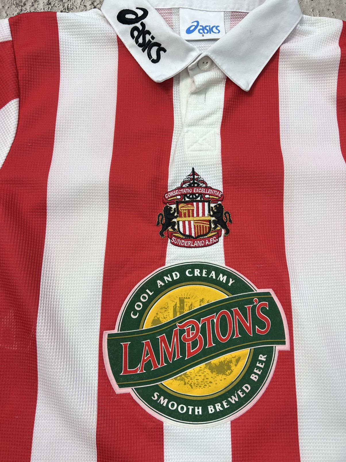 Asics × Vintage 1997/1998 Sunderland AFC ASICS Soccer Jersey Vintage Size US S / EU 44-46 / 1 - 6 Thumbnail