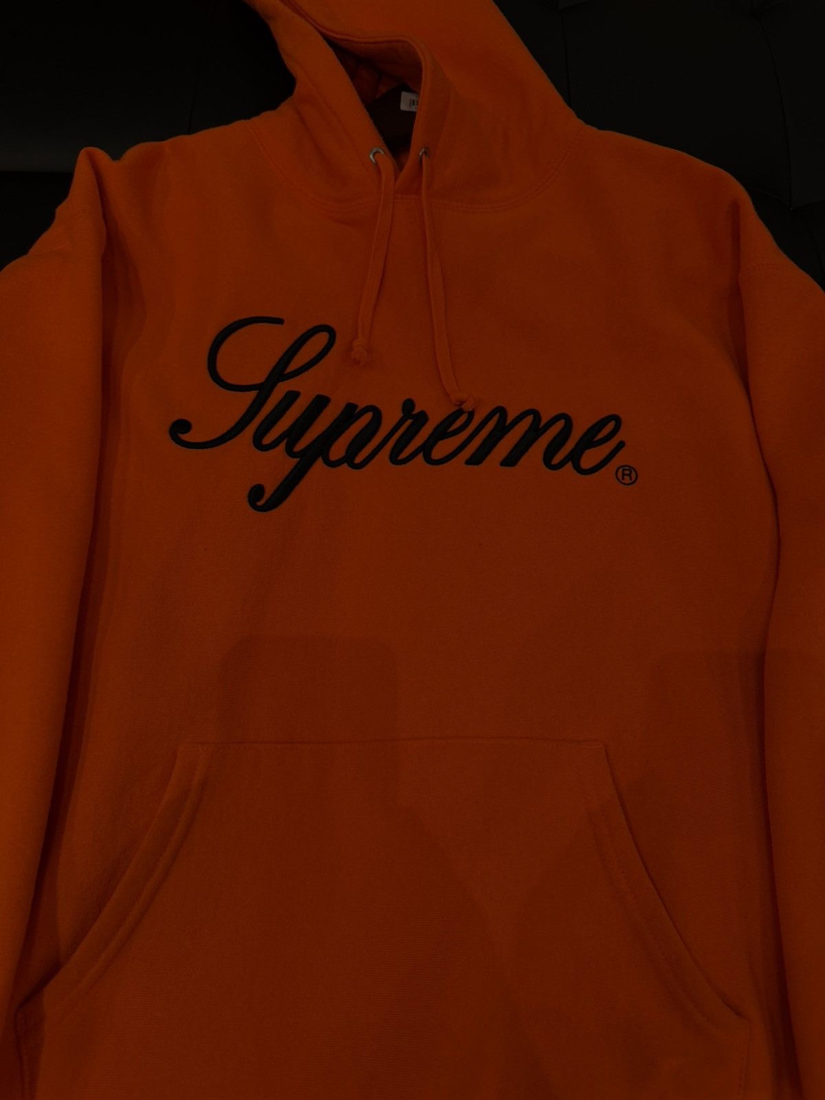 Supreme Size L - Supreme Washed Old English Hooded Sweatshirt Size US L / EU 52-54 / 3 - 4 Thumbnail
