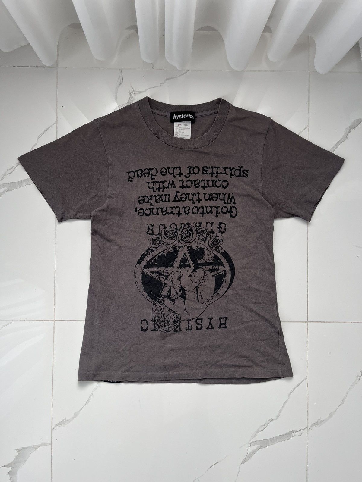 Hysteric Glamour 00’s HYSTERIC GLAMOUR TRANCE SPIRITS VINTAGE Y2K TEE RARE Size US S / EU 44-46 / 1 - 1 Thumbnail