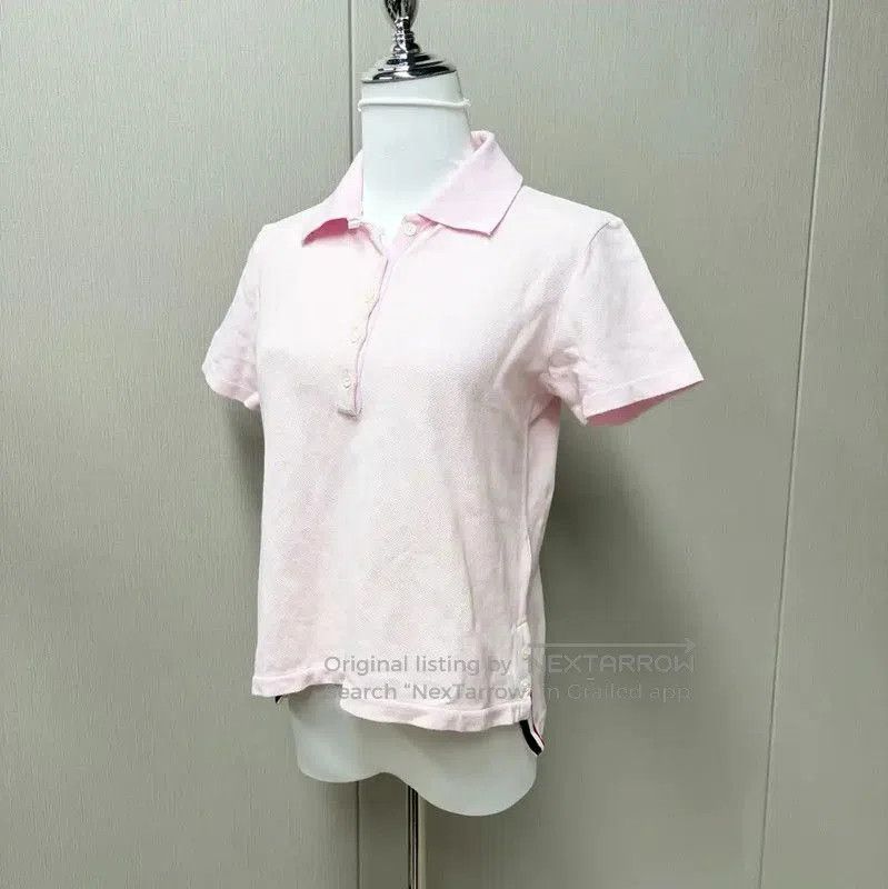 Thom Browne Thom Browne Pink Short-Sleeve T-Shirt . Size S / US 4 / IT 40 - 2 Thumbnail