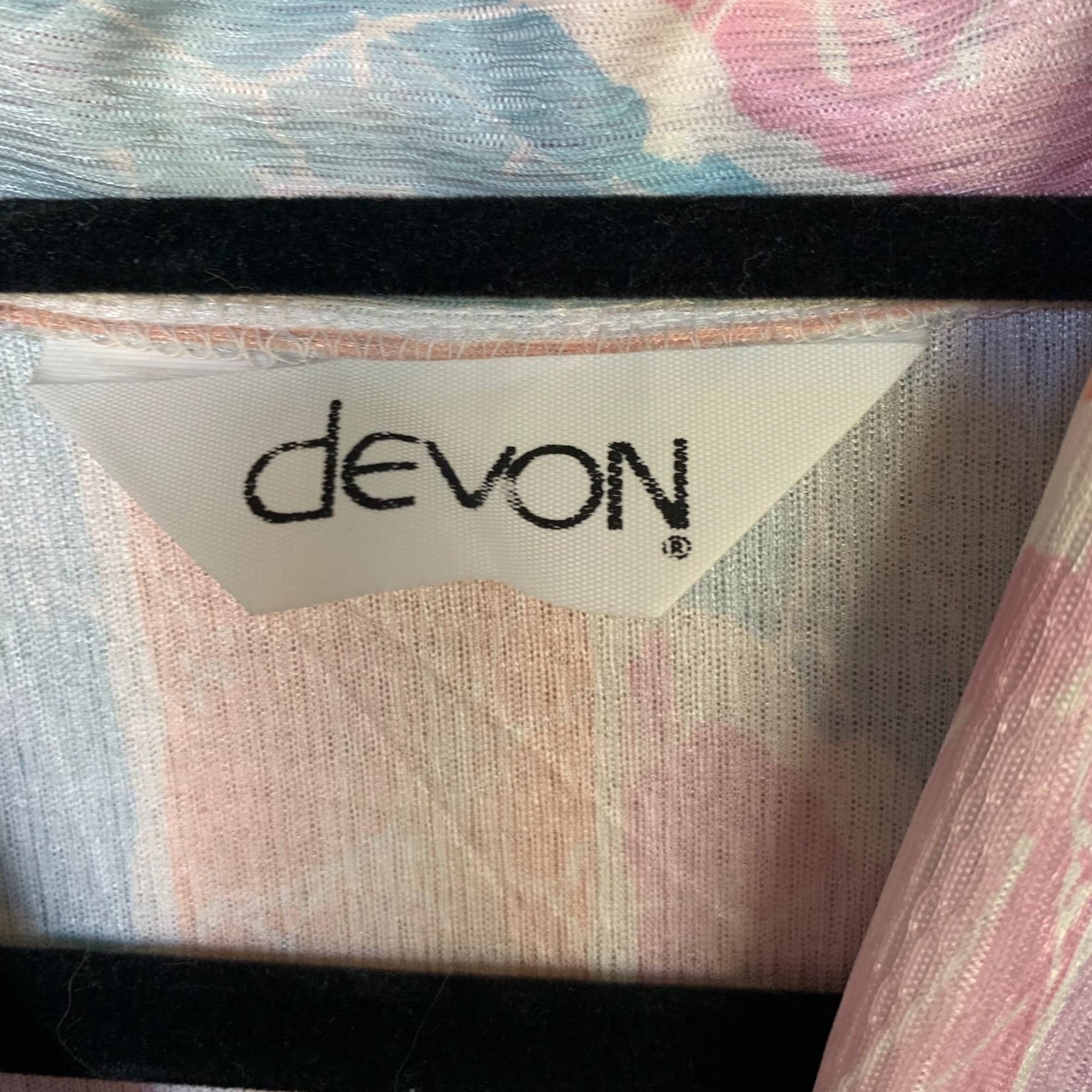 Vintage Vintage Devon Bubblegum Pastel Goth Tie Neck Blouse M Size M / US 6-8 / IT 42-44 - 5 Thumbnail