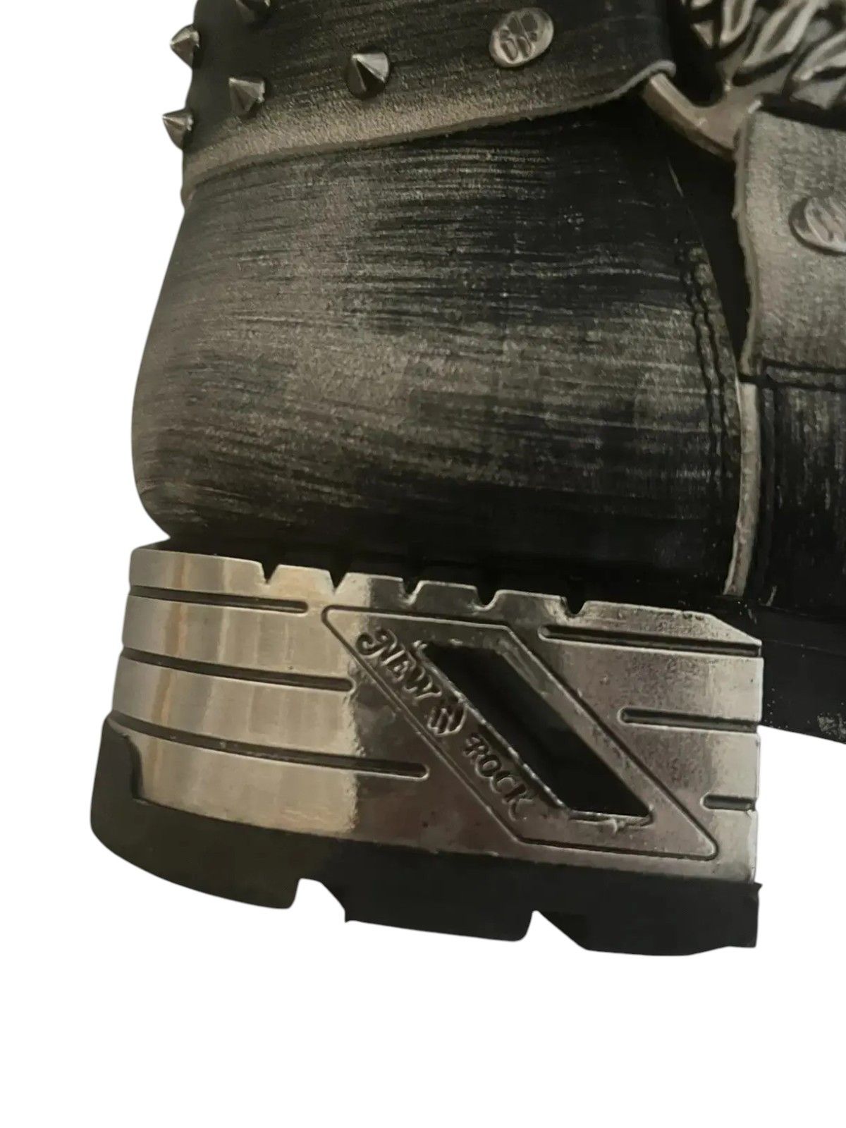 New Rock New Rock Vintage Raspado Motorock Size US 10 / EU 43 - 3 Thumbnail