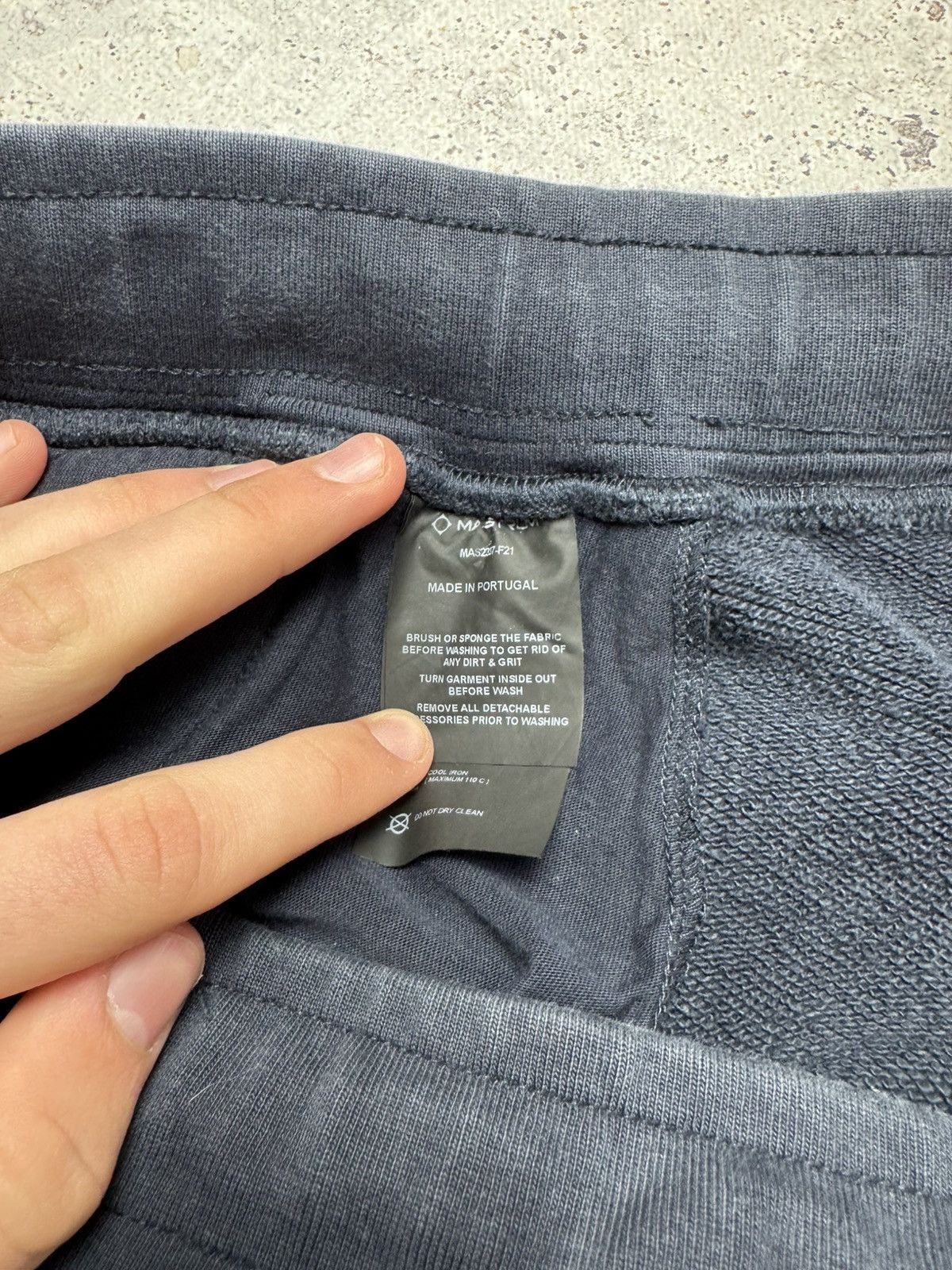 MA.STRUM × Massimo Osti Men's Shorts MA.Strum Core Sweat Blue XXL Size US 36 / EU 52 - 10 Thumbnail
