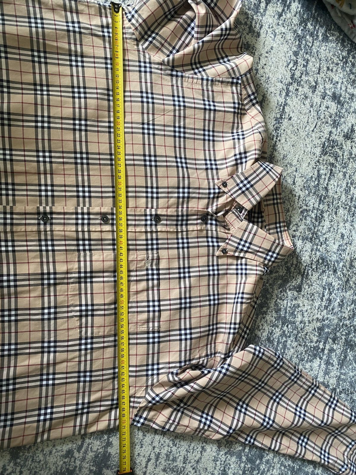 Burberry Luxury fullprint burberry shirt button up Size US XXL / EU 58 / 5 - 12 Thumbnail