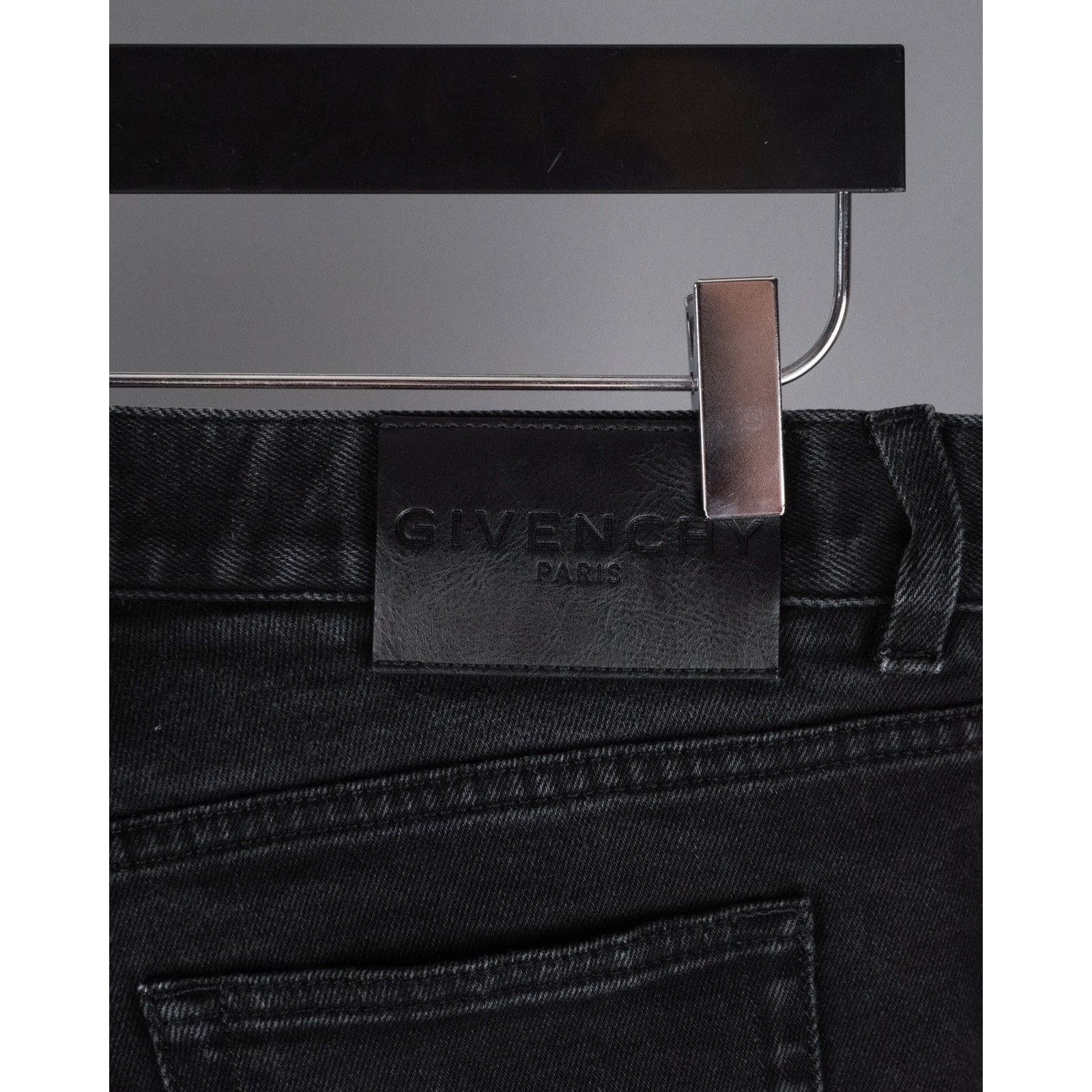 Givenchy Givenchy paris logo black skinny pant jeans Size US 31 - 6 Thumbnail