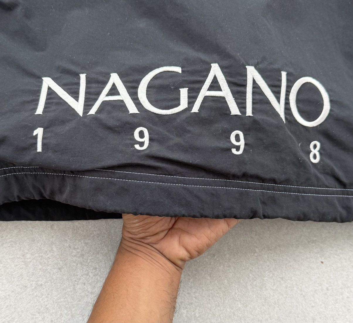 Vintage Vintage Nagano 1998 Olympic Team Jacket Mizuno Made In Japan Size US L / EU 52-54 / 3 - 6 Thumbnail