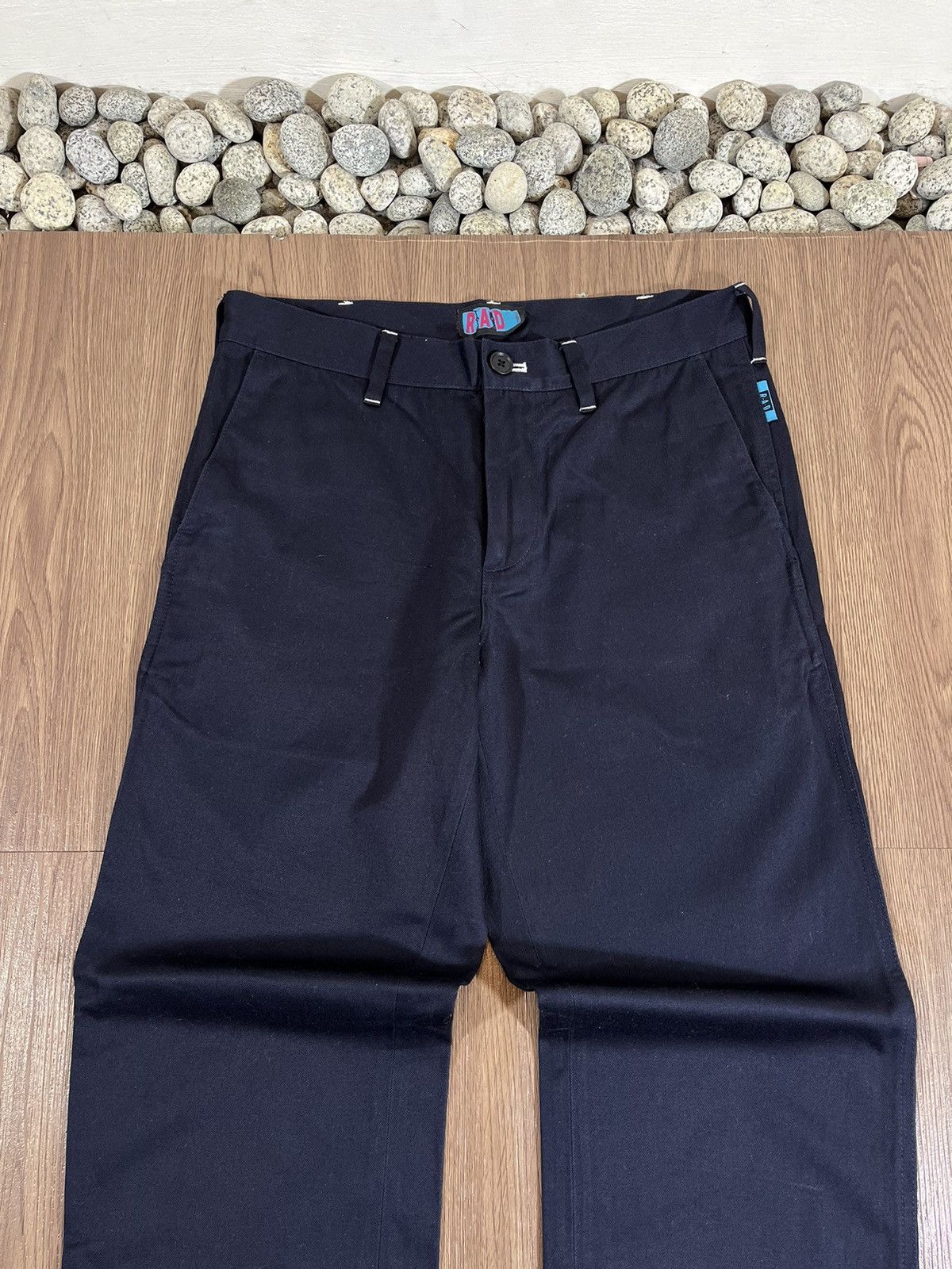 R.Newbold RAD (R.Newbold) Navy Work Trousers – Regular Straight Fit Size US 31 - 3 Thumbnail