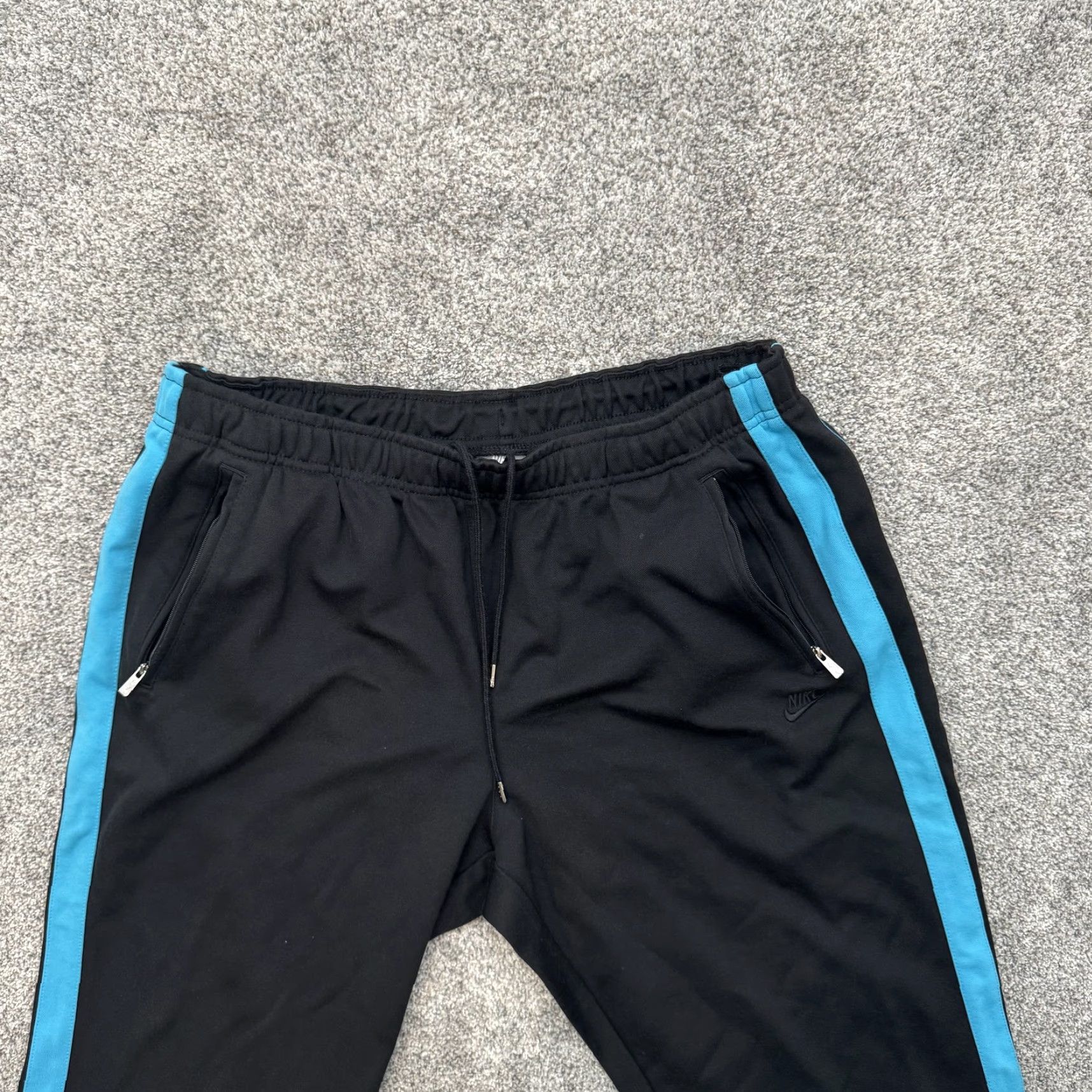 Nike Nike Sportswear Pants Track Pockets Striped Athletic 369777-013 Mens 2XL Size US 39 - 6 Thumbnail