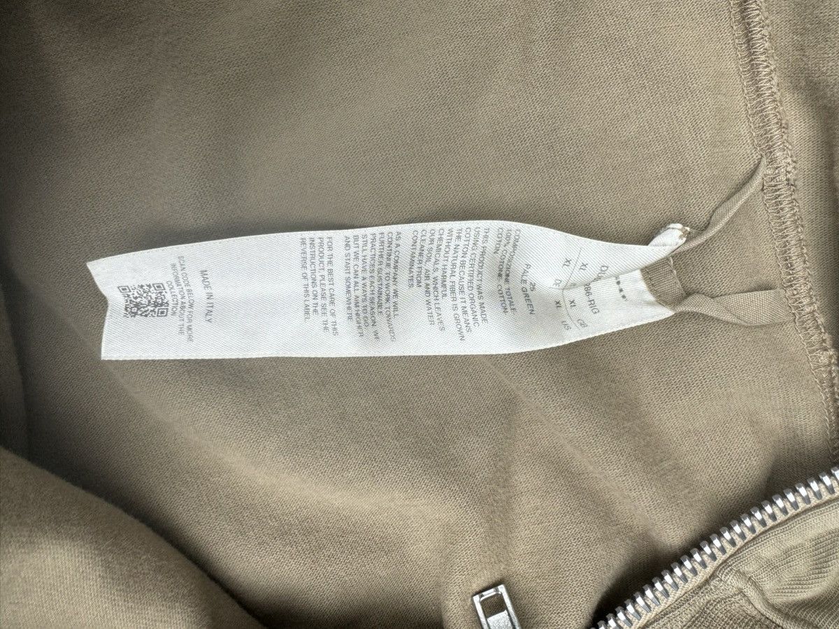 Rick Owens Drkshdw rick owens drkshdw mountain hoodie in taupe/green color Size US XL / EU 56 / 4 - 5 Thumbnail