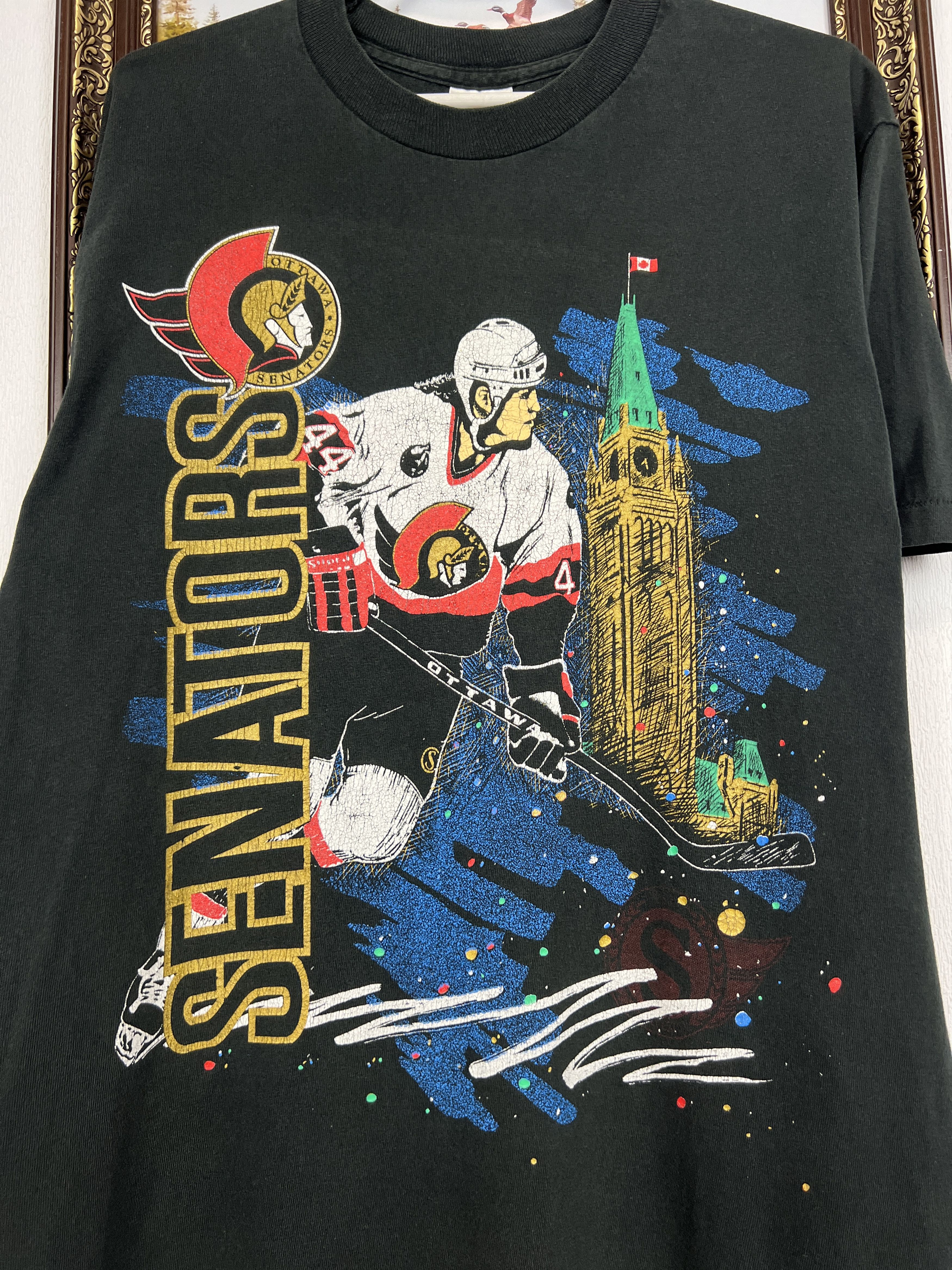 Vintage Vintage Ottawa Senators Shirt NHL Hockey Over Tee Shirt Size US M / EU 48-50 / 2 - 5 Thumbnail