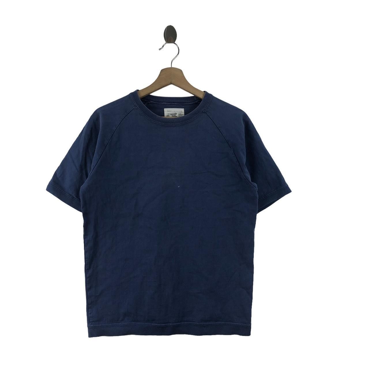 URBAN RESEARCH DOORS URBAN RESEARCH Natural Indigo Pure Dye Tee Shirt Shibuya Size US M / EU 48-50 / 2 - 1 Thumbnail