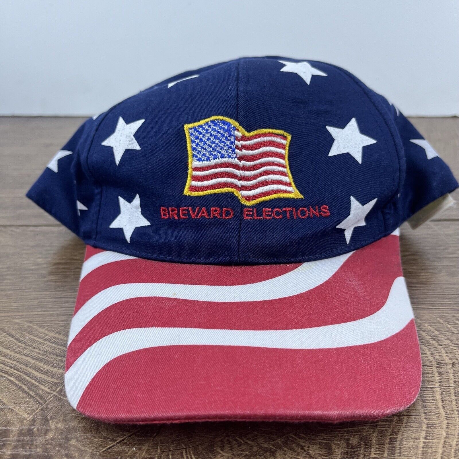 Other Brevard Elections Snapback Hat Blue Adjustable Hat Blue Adul Size ONE SIZE - 3 Thumbnail