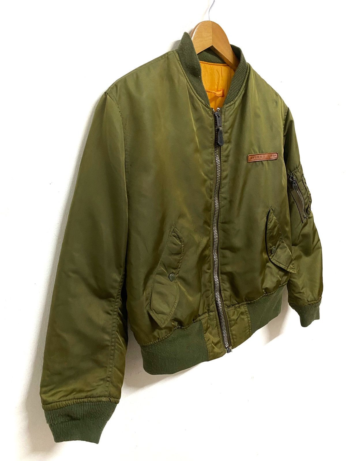 Avirex Vintage Avirex Scovil Zipper Bomber Flight Jacket Size US S / EU 44-46 / 1 - 4 Thumbnail