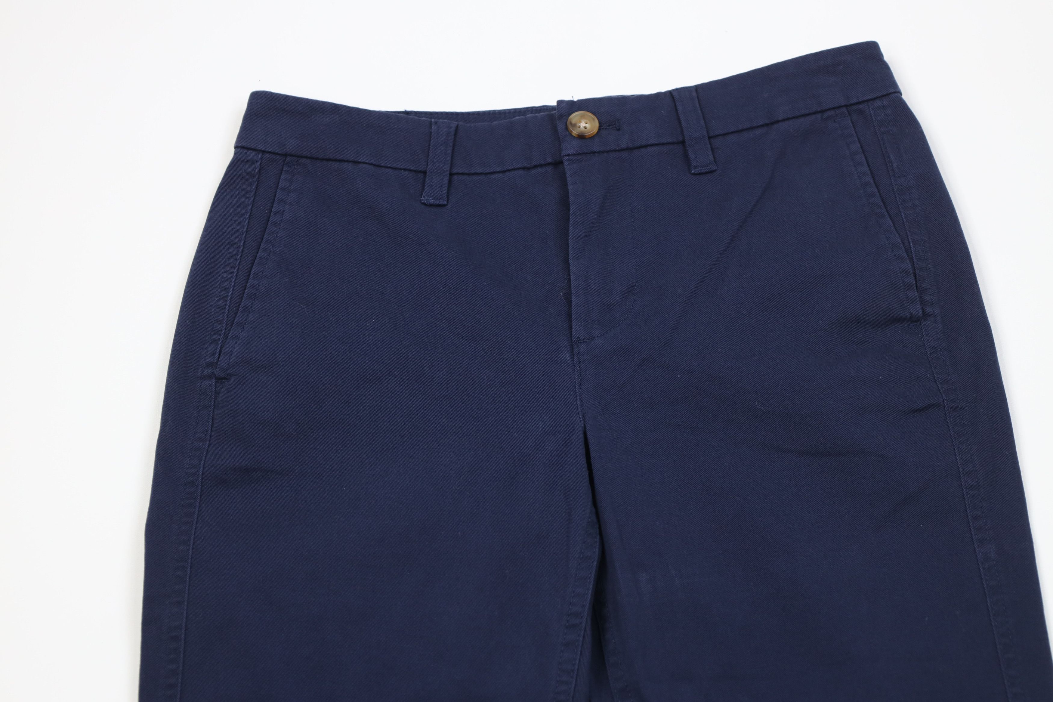 J.Crew New J Crew Girlfriend Chino Pants Trousers Navy Blue Size 26" / US 2 / IT 38 - 2 Thumbnail