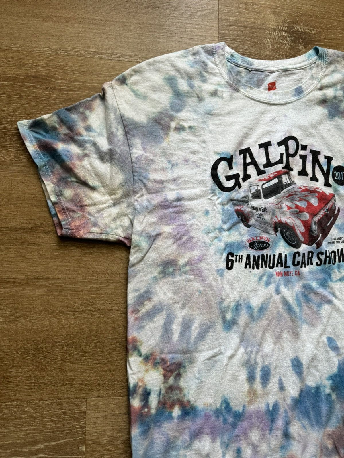 Ford Trippy Ice Dye GALPIN FORD MOTORS HOT ROD T-shirt Size US XL / EU 56 / 4 - 14 Thumbnail
