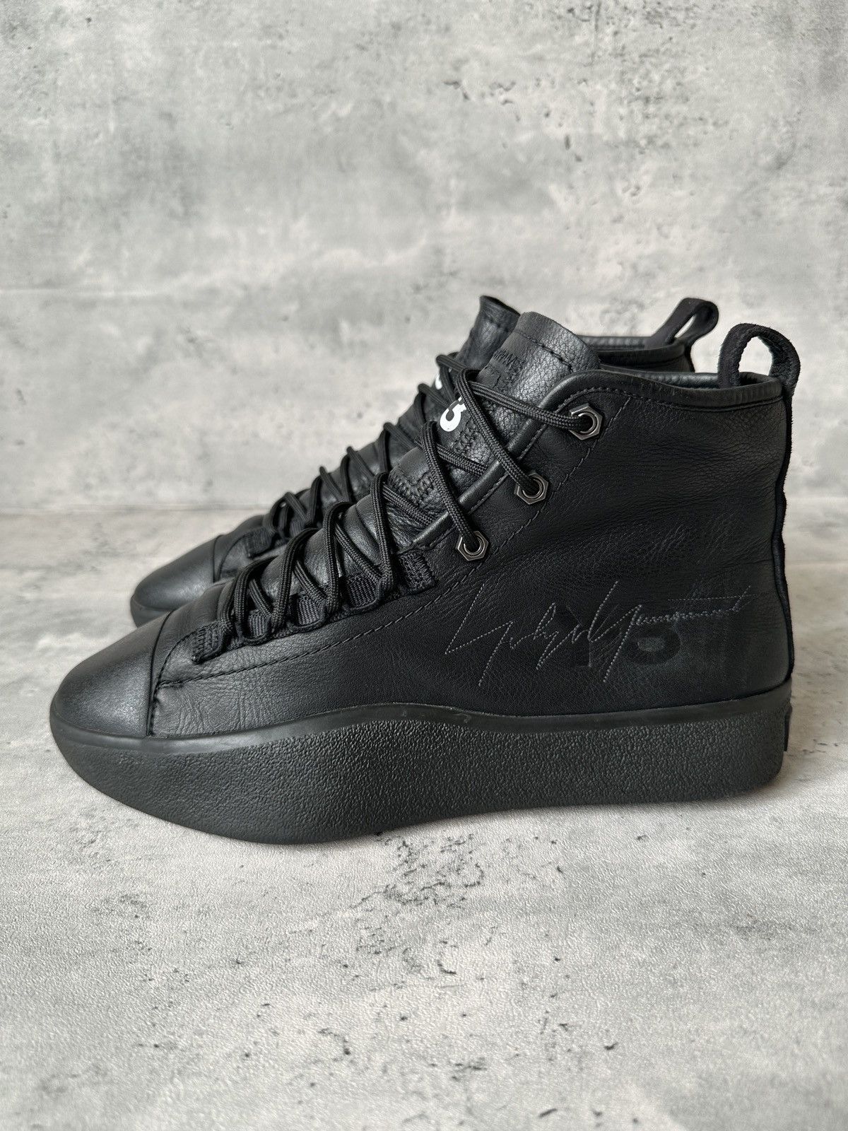 Y-3 BASHYO II TRIPLE BLACK Size US 9.5 / EU 42-43 - 13 Thumbnail
