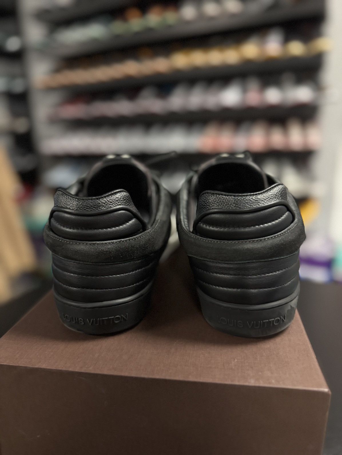 Louis Vuitton Louis Vuitton Graphite Damier Canvas Lowtop 10UK/11US Size US 11 / EU 44 - 12 Thumbnail