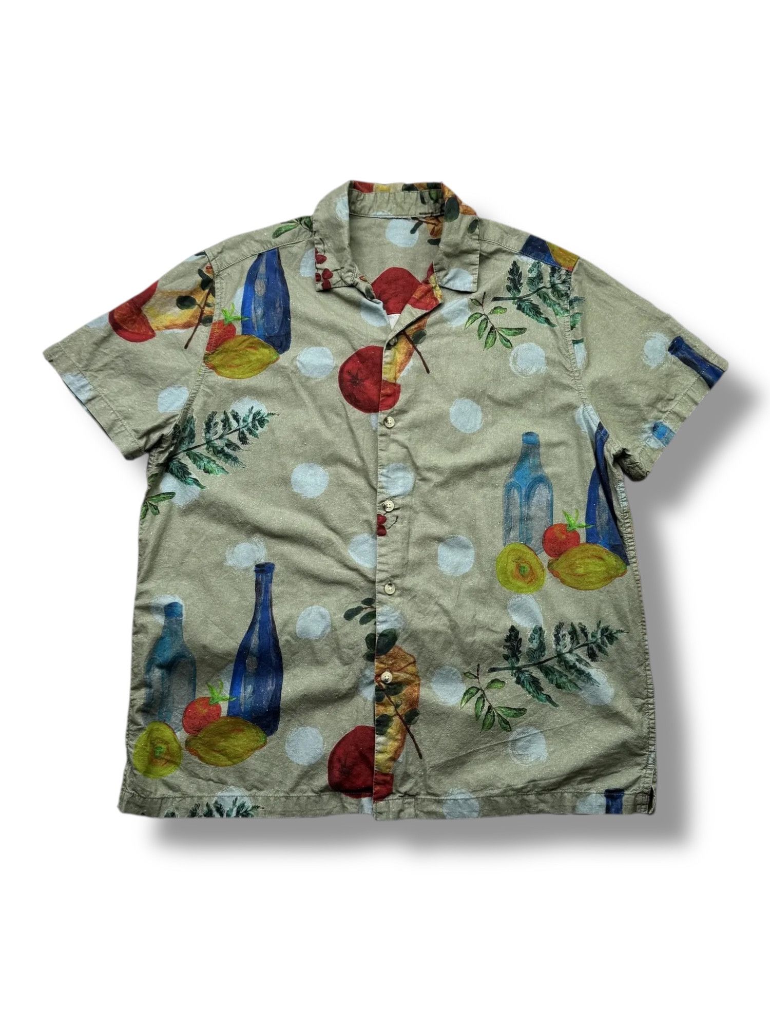 Japanese Brand Y2K Art Shirt(V405) Size US M / EU 48-50 / 2 - 1 Thumbnail