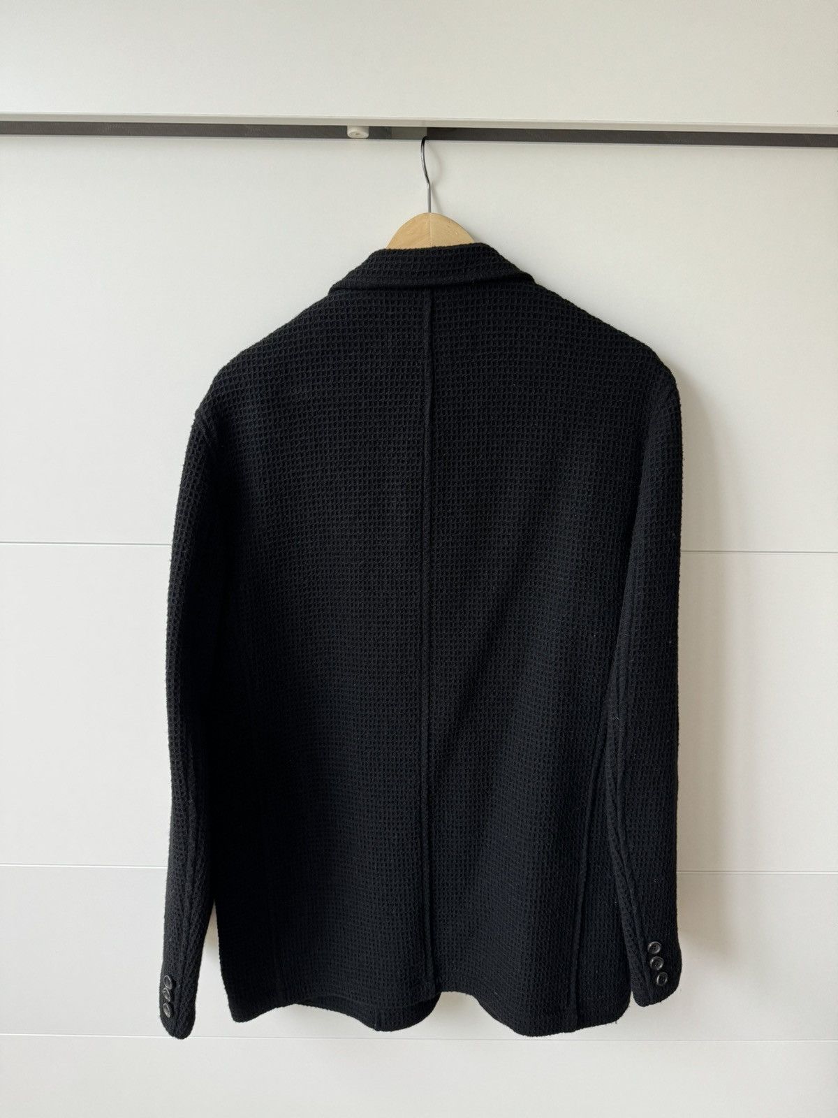 Comme des Garcons Homme [L] Wool Blazer in Black (FW00) Size US L / EU 52-54 / 3 - 5 Thumbnail