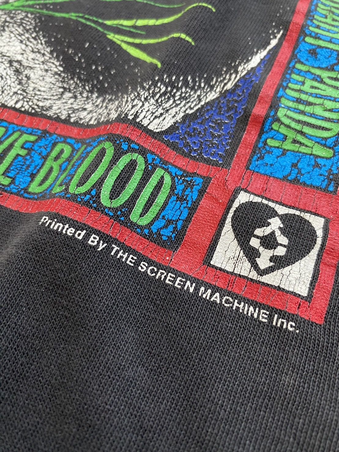 Vintage Vintage Panda Bear Graphic Tee Size US XL / EU 56 / 4 - 3 Thumbnail