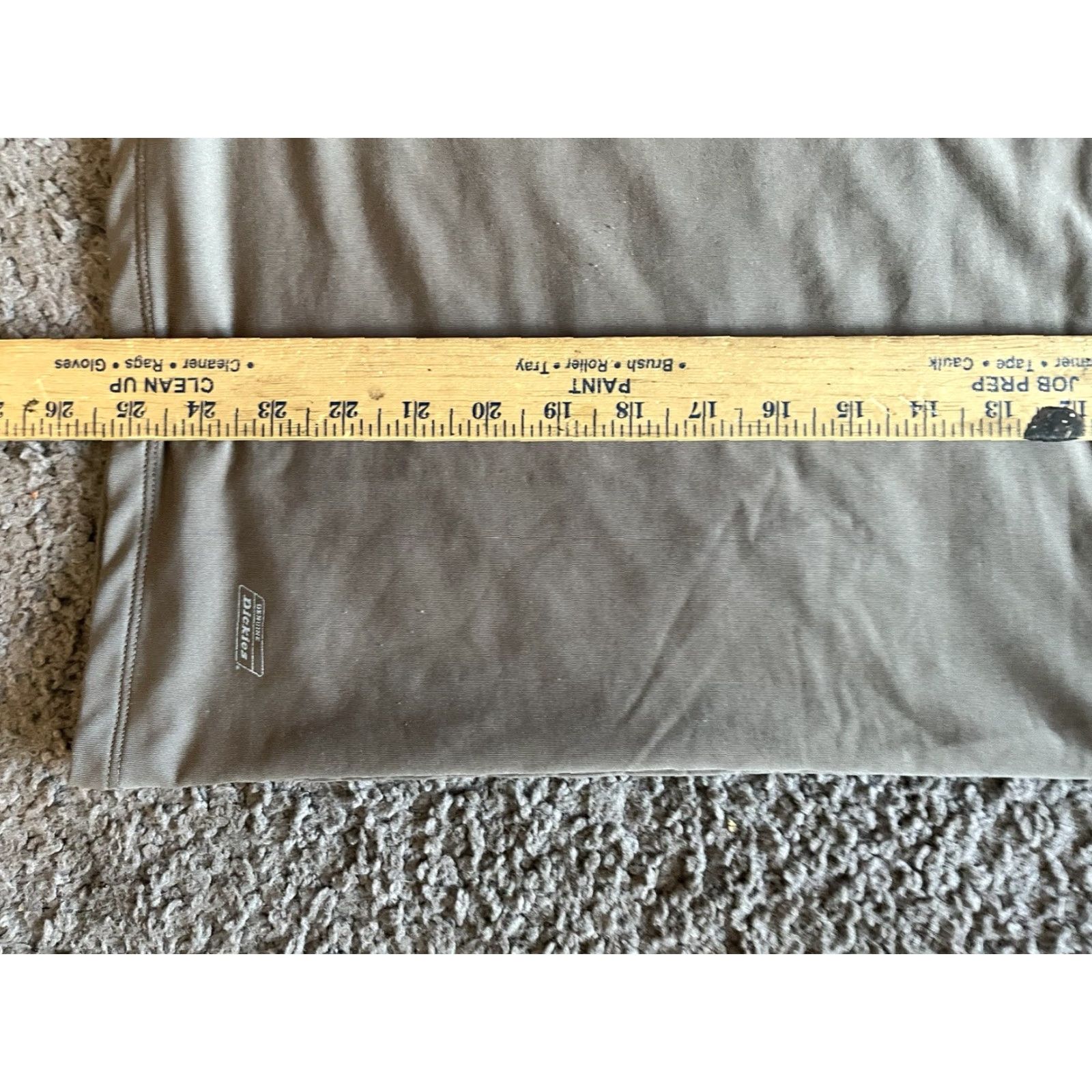 Dickies Dickies Men's Shirt Gray Crew Neck Front Pocket Long Sleeve Size Large Size US L / EU 52-54 / 3 - 5 Thumbnail