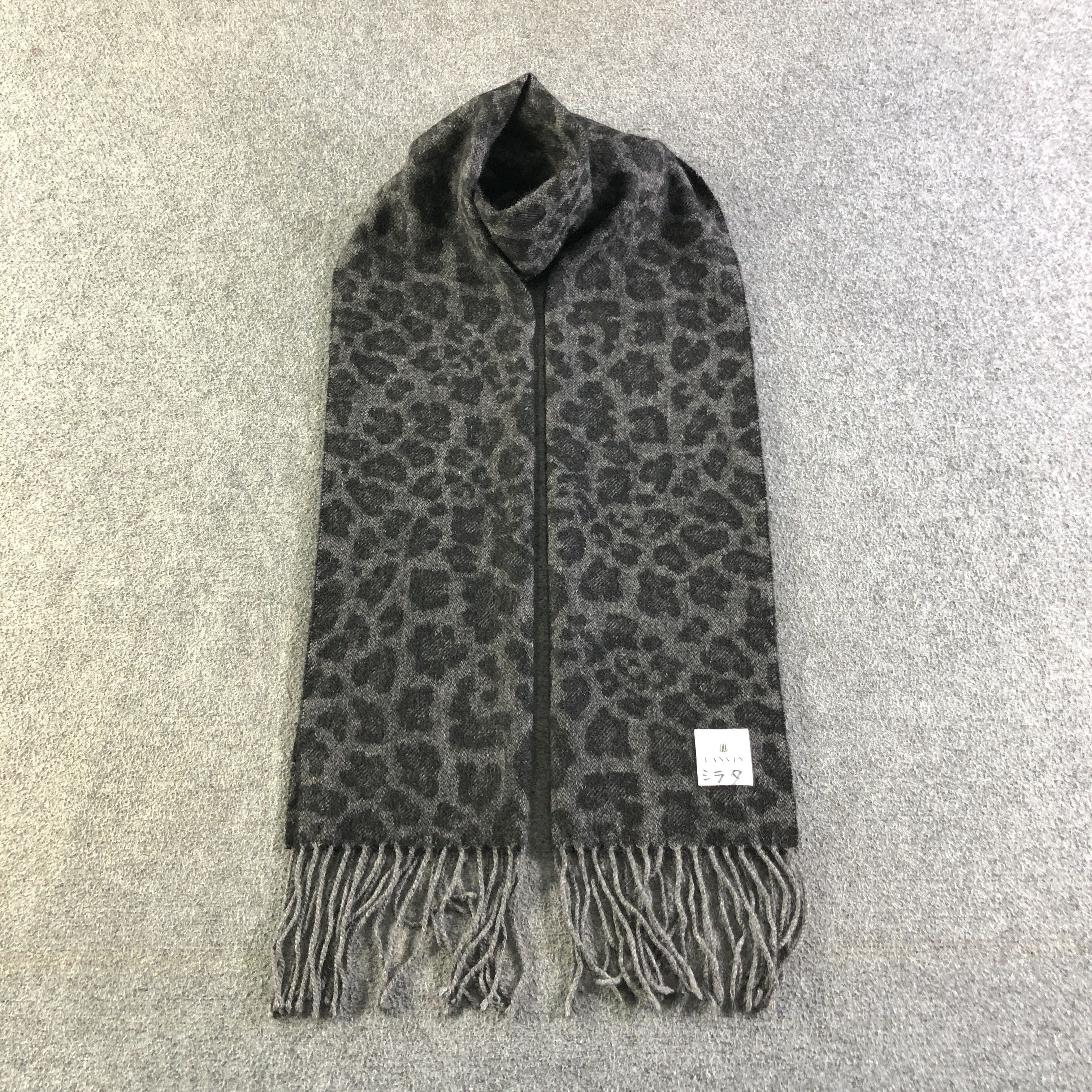 Lanvin Lanvin Cashmere Scarf Muffler V2712 Size ONE SIZE - 1 Thumbnail