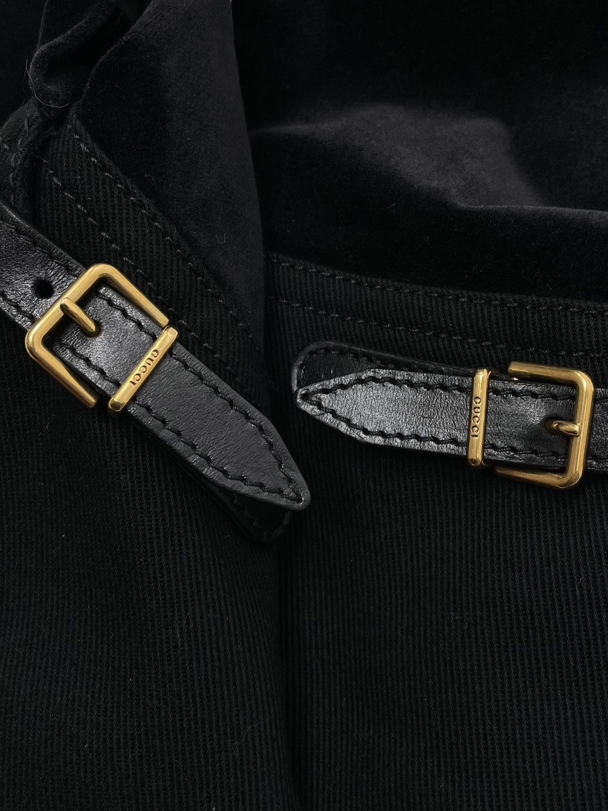 Gucci GUCCI Archive F/W 2008 Velvet Stirrup Pants – Size IT 38 Size 26" / US 2 / IT 38 - 18 Thumbnail