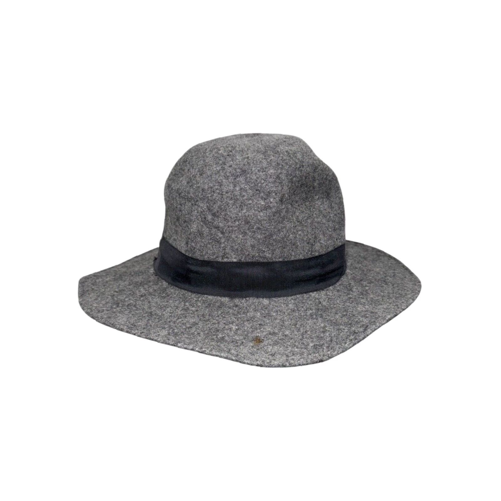 Adidas VINTAGE Adidas Fedora Hat Wool Felt Size M/L Gray Men Fedora Rare 70s M/L Mens Size ONE SIZE - 4 Thumbnail