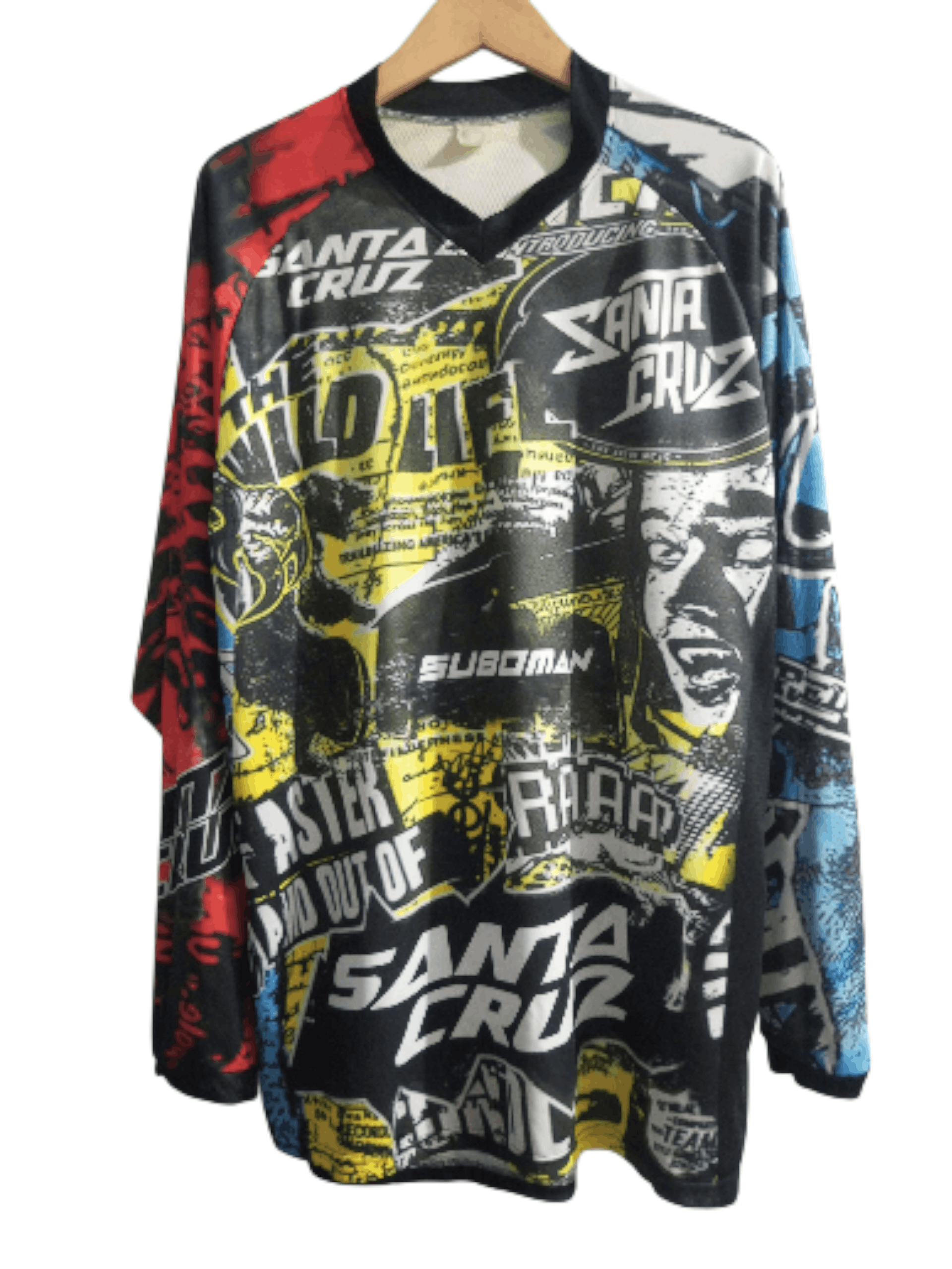20471120 Vintage santa cruz aop long sleeve jersey Size US XL / EU 56 / 4 - 1 Thumbnail