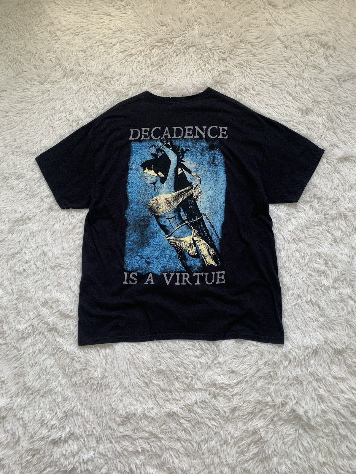 Band Tees Cradle Of Filth "DECADENCE IS A VIRTUE" Size US XL / EU 56 / 4 - 9 Thumbnail