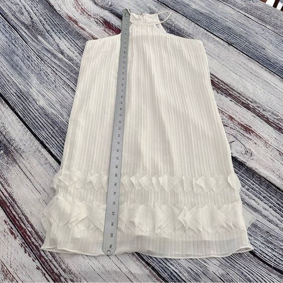Other Lumier By Bariano White Halter Dress Size S / US 4 / IT 40 - 8 Thumbnail