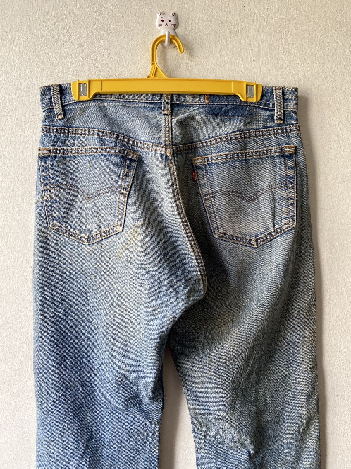 Levi's Vintage 90s Levi’s 501 Rusty Denim Size US 31 - 11 Thumbnail