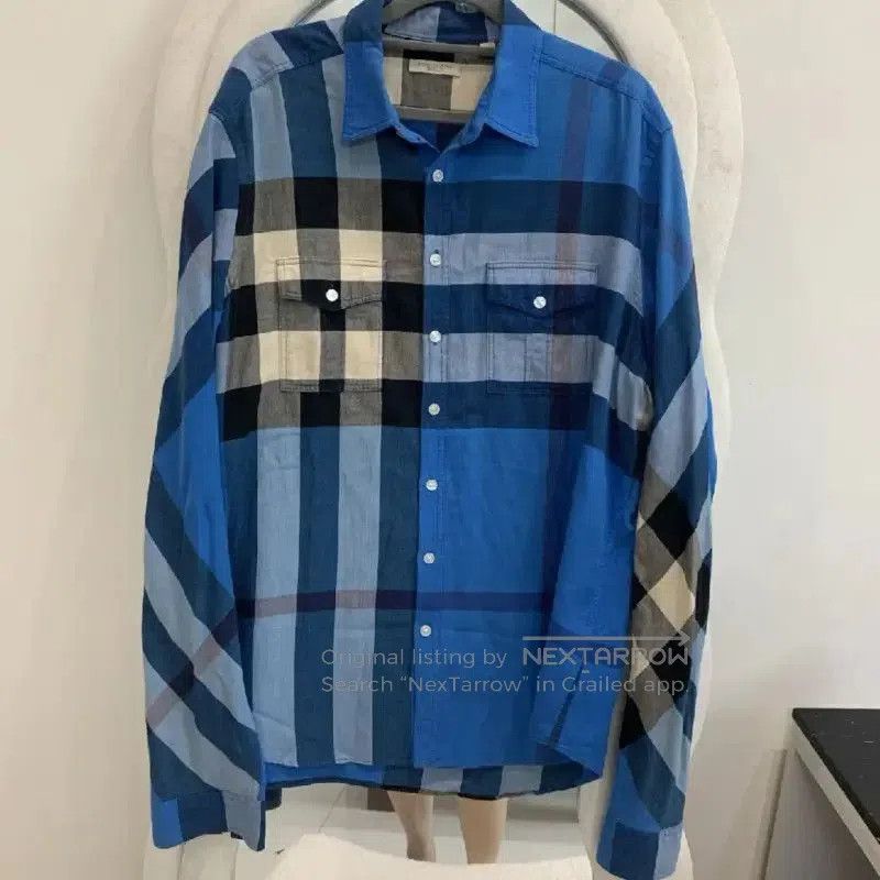 Burberry Burberry Multicolor Cotton Shirt for Men. Size US XL / EU 56 / 4 - 1 Thumbnail