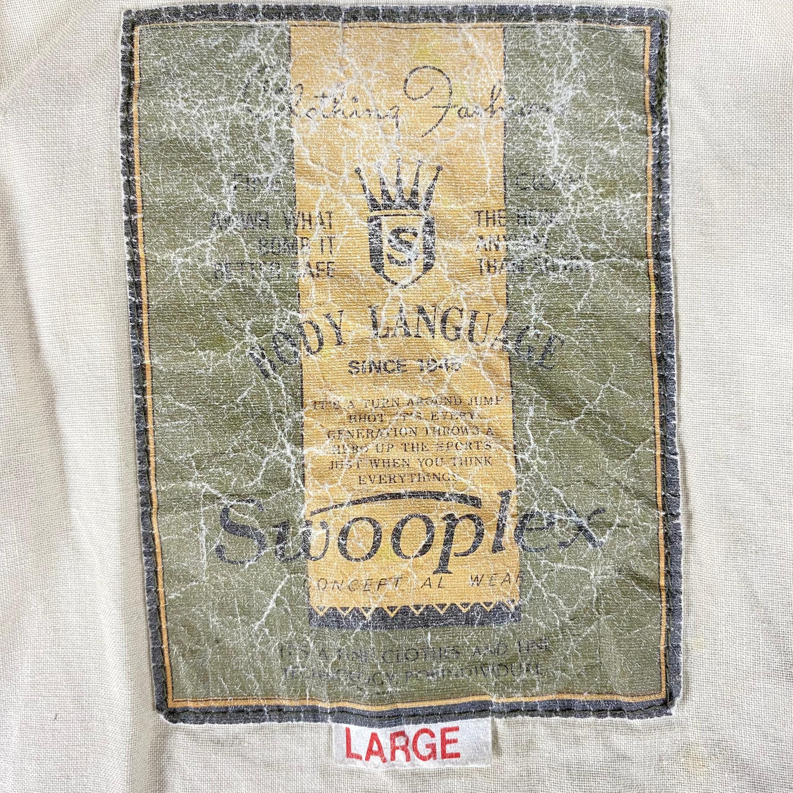 Japanese Brand Vintage Navy Chic Swooplex Bombers Jacket Size US L / EU 52-54 / 3 - 10 Thumbnail