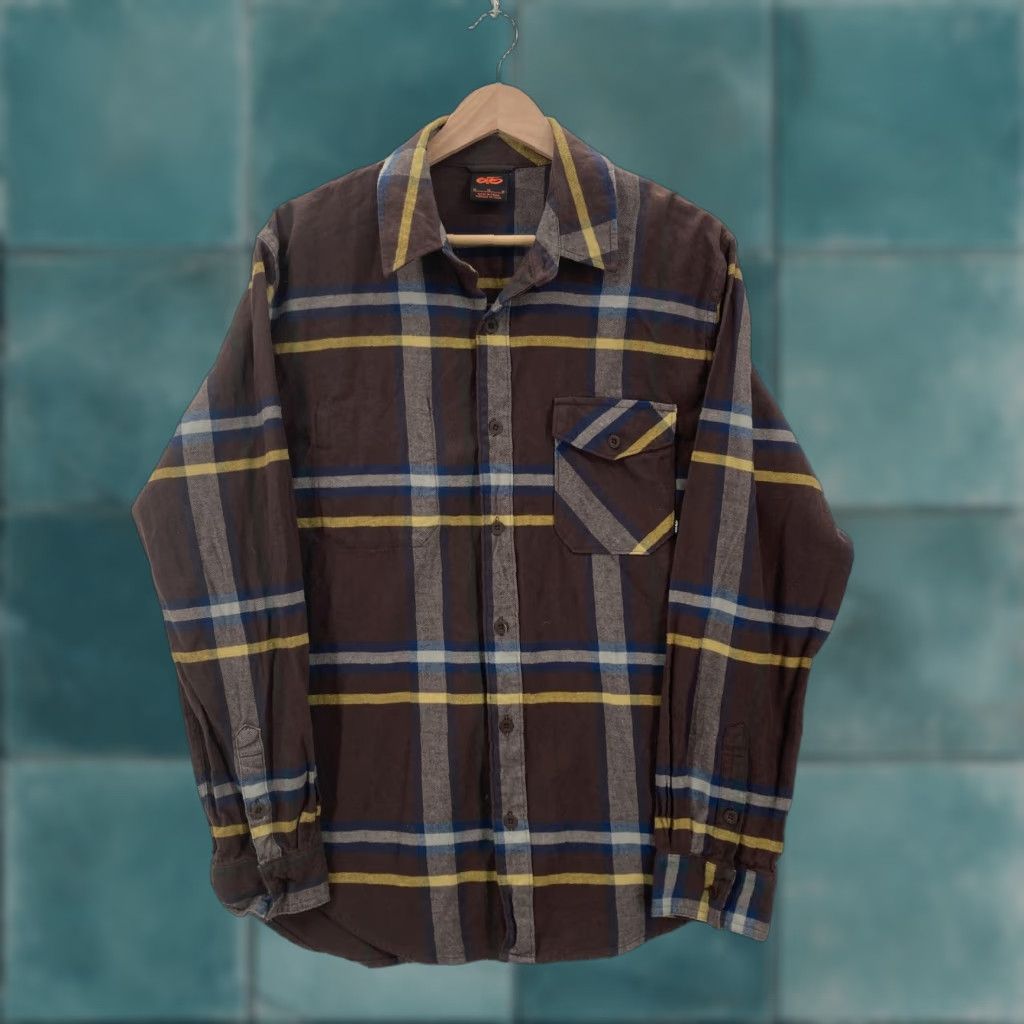 Nike Nike 6.0 Shirt Mens Medium Plaid Flannel Button Down Long Sleeve Y2K Skater Size US M / EU 48-50 / 2 - 1 Thumbnail