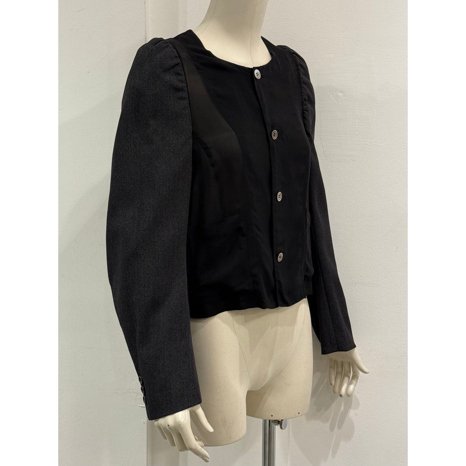 Comme des Garcons 1993 Comme des Garçons hybrid blazer jacket Size M / US 6-8 / IT 42-44 - 2 Thumbnail