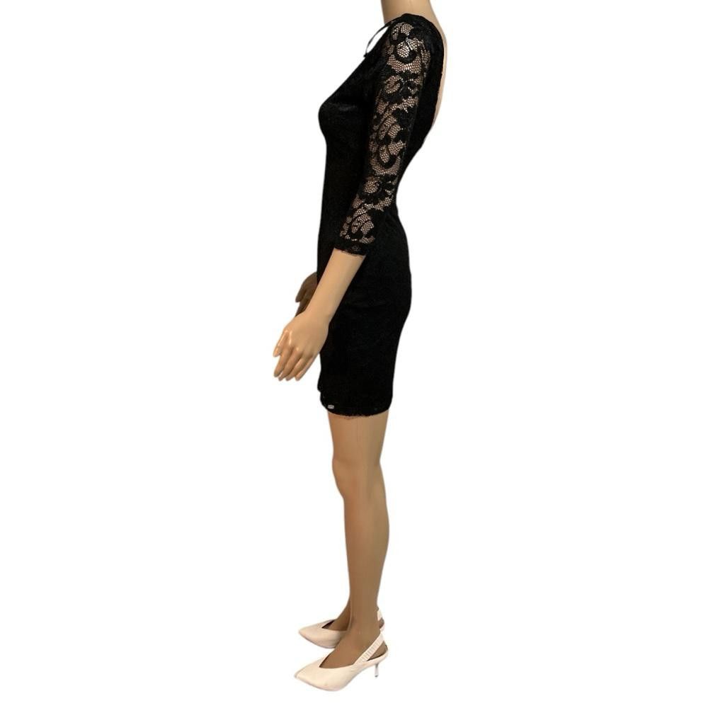 Guess Elegant Black Lace Dress Size XS / US 0-2 / IT 36-38 - 2 Thumbnail